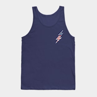 Retro Military Patch (Small logo) Tank Top